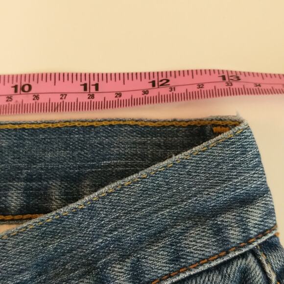 Lucky Brand Boot Cut Jeans Wmn's Sz 26 Peanut Pant Medium Wash Y2K USA Vintage - Picture 6 of 10